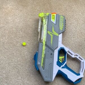A hyper Nerf gun